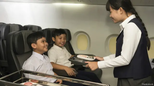 makanan di pesawat