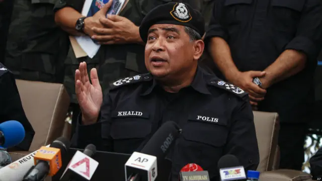 马来西亚全国总警长卡立在霹雳州玻璃市旺吉连镇讲话（25/5/2015）