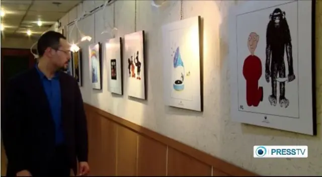 कार्टून प्रदर्शनी