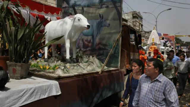 Patung Sapi di India