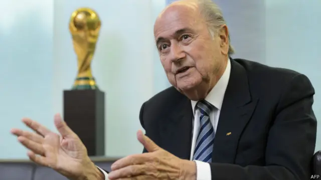 سیپ بلاٹر پانچویں بار فیفا کے صدر کے طور پر منتخب ہونے کے خواہش مند ہیں