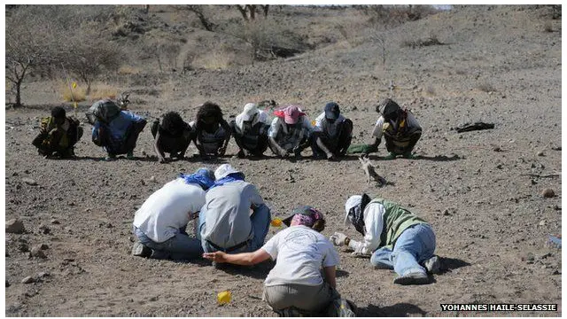یہ انسانی باقیات ایتھیوپیا کے علاقے آفار سے ملی ہیں