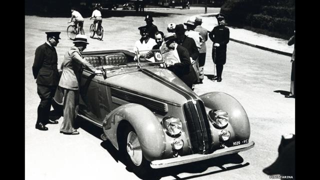 Lancia Astura Cabriolet “Tipo Bocca”, 1936. (Foto: Pininfarina)