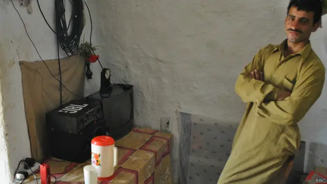 पाकिस्तान गुफ़ा में आशियाना