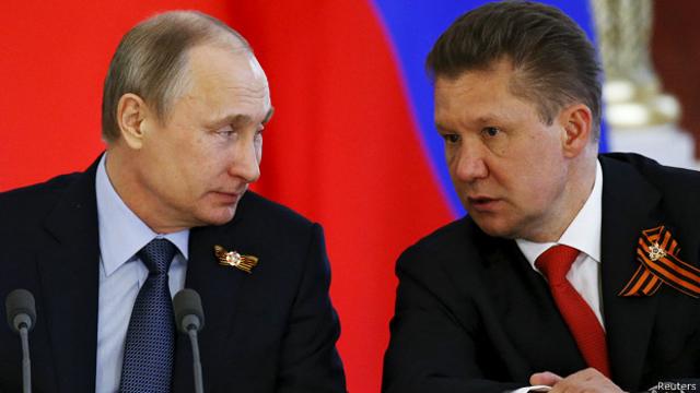 Gazprom, Putin, Miller