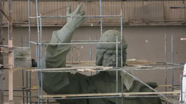 Модель памятника князю Владимиру