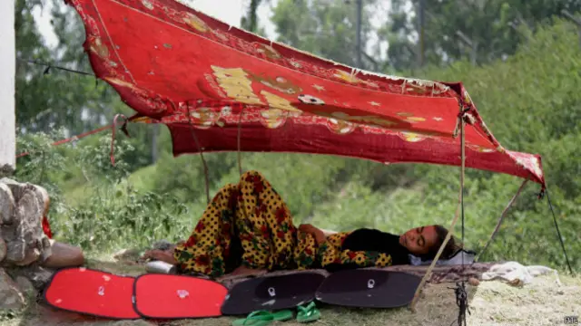 भीषण गर्मी