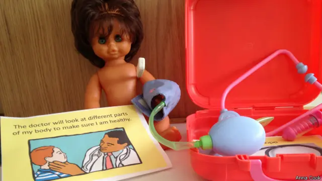 Кукла, набор для игры в больницу