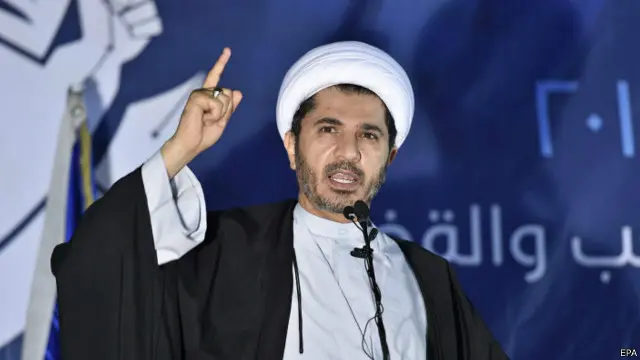 شیخ سلمان که رهبری جمعیت وفاق را به عهده دارد، در حال حاضر در زندان است