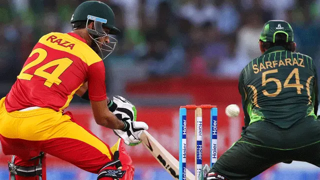 سکندر رضا نے شاندار کھیل پیش کرتے ہوئے 84گیندوں میں آٹھ چوکوں اور تین چھکوں کی مدد سے اپنی سنچری مکمل کی