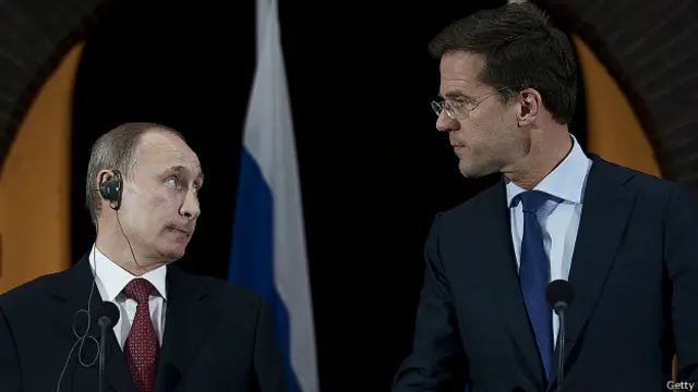 Путин и Рютте