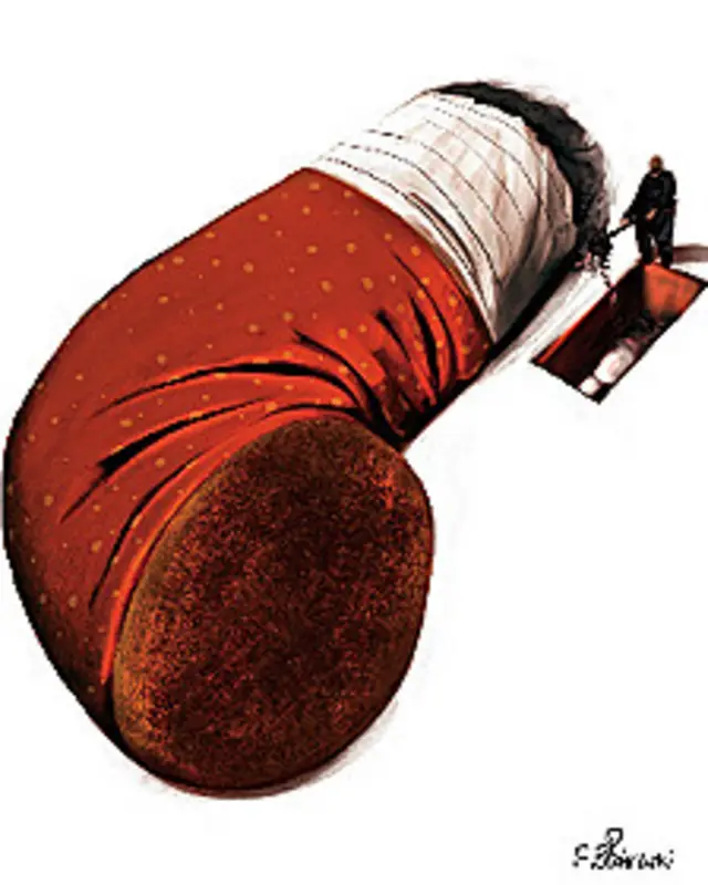 ۱۰ خرداد روز بدون دخانیات
کارتون فرهاد بهرامی، اعتماد 