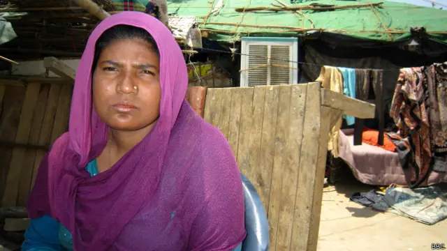 भारत में रोहिंग्या महिला शरणार्थी