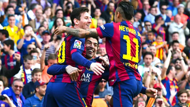 قدم برشلونة موسما رائعا بكل المقاييس