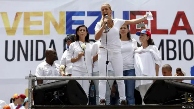 Lilian Tintori, esposa de Leopoldo López