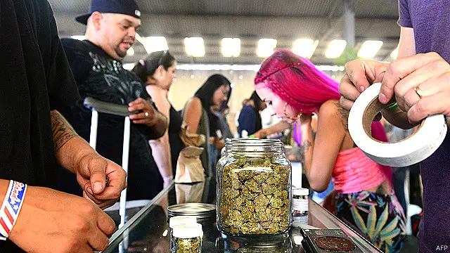 اب تو بس اپنے فون پر ایک ٹیکسٹ کیجیئے اور گانجے کا پیکٹ آپ کے گھر پر مہیا ہو جائےگا