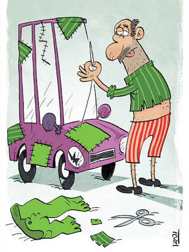 کارتون محسن ایزدی