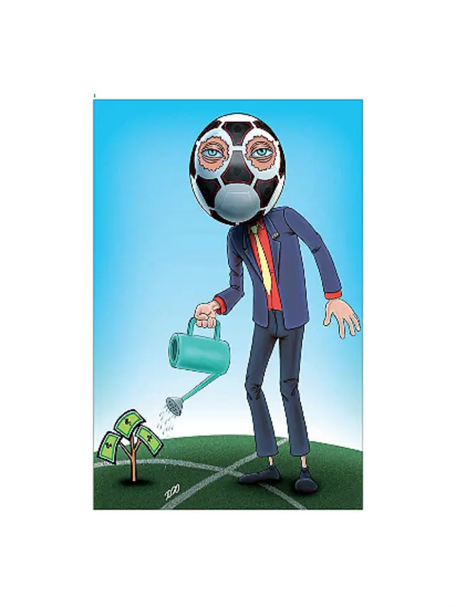 فساد در فیفا-- کارتون محمد طحانی، آرمان