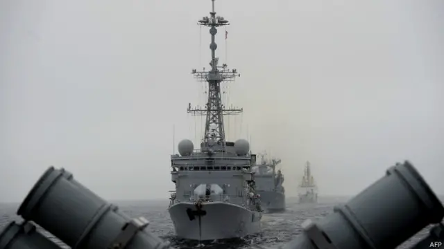 Учения НАТО в Северном море