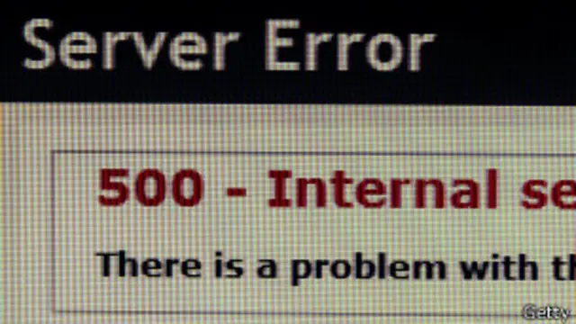 Y varios servicios de internet registraron errores.