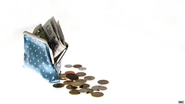 Деньги в кошельке