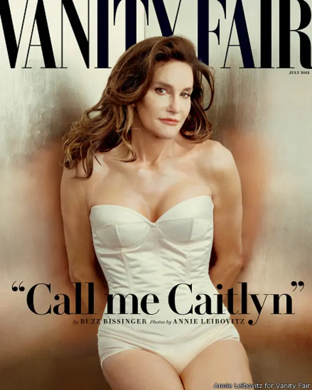 Portada con Caitlyn Jenner, Annie Leibovitz for Vanity Fair