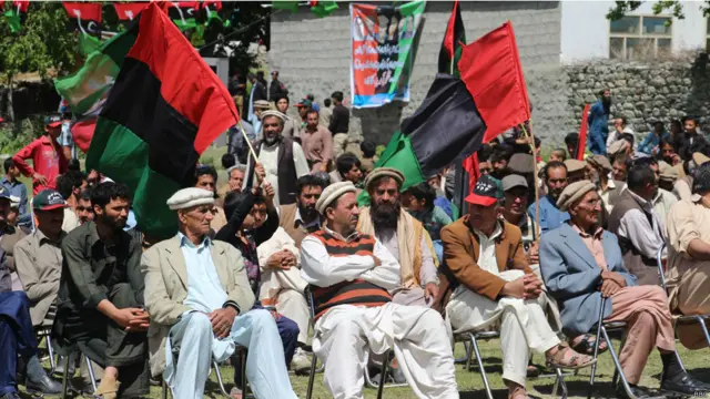 گلگت کے عوام سیاسی جلسوں میں زیادہ جوش و خروش سے حصہ لے رہے ہیں۔