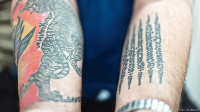 Los tatuajes de Martin Kendall