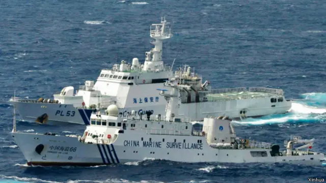 中日海保船冲突