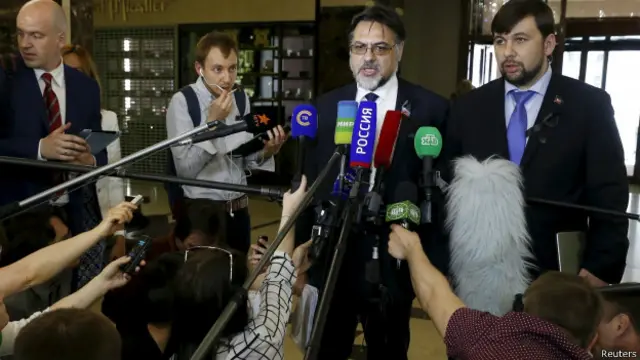 Представники самопроголошених республік