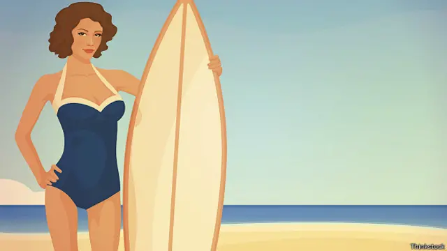 Пляжна мода з'явилися на французькій Рив'єрі в 20-тих роках минулого століття