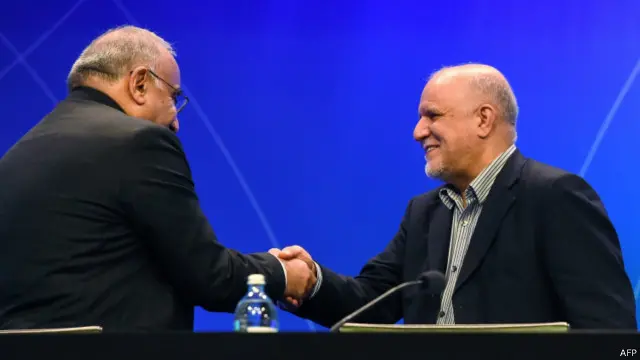 وزیران نفت ایران و عراق