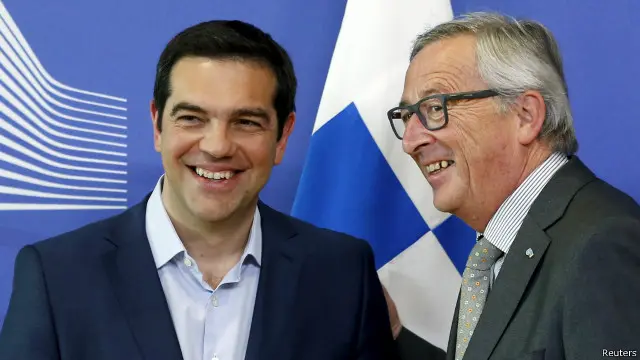 Ціпрас і Юнкер