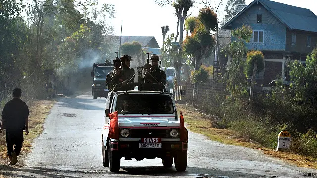 मणिपुर में भारतीय सेना