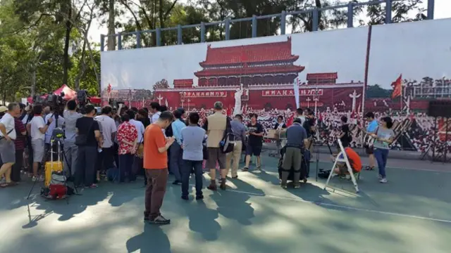 每年64周年期间，香港都会有纪念活动。