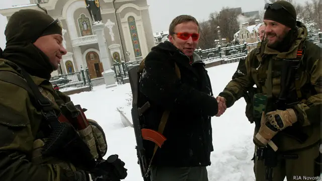 Иван Охлобыстин в Донецке