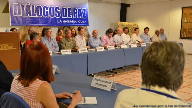 Mesa de diálogo de paz de Colombia en La Habana, Cuba