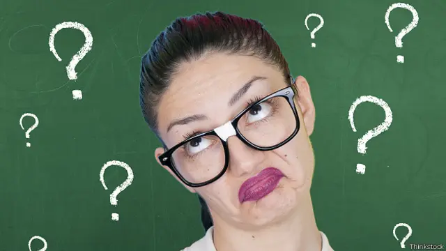 Растерянная девушка