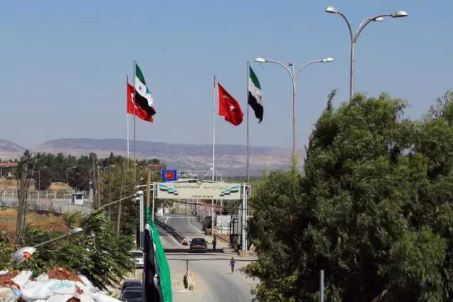 Турецко-сирийская граница в Килисе