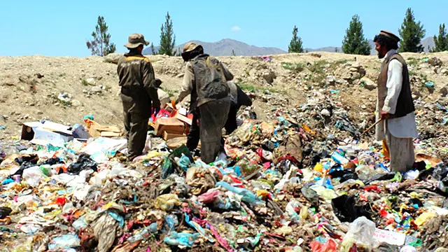 شهروندان کابل روزانه حدود شش هزار تن زباله تولید می‌کنند