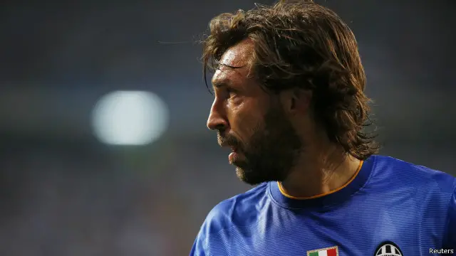 پیرلو قبلا با میلان قهرمان اروپا شده