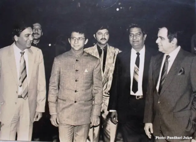 सुनील दत्त, जैकी श्राफ़, अनिल कपूर, नसीरुद्दीन शाह और दिलीप कुमार