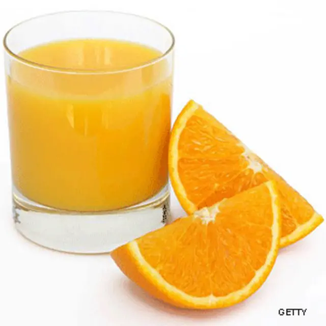 jugo de naranja