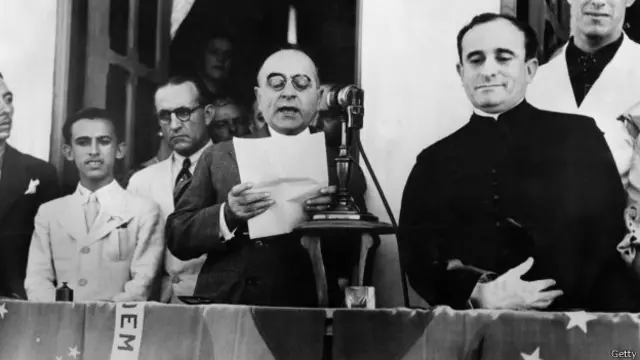 Getulio Vargas en una foto de 1937