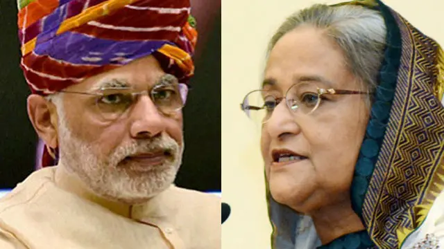 मोदी और हसीना