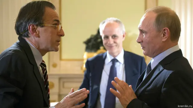 Vladimir Putin Corriere della Sera nəşrinə müsahibəni İtaliyaya yola düşməkdən öncə verib. 