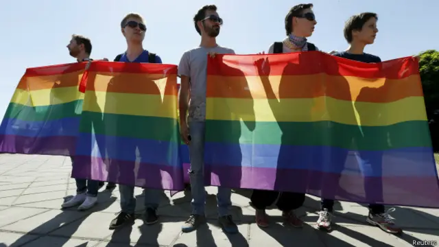 Участники "Марша равенства"