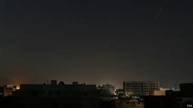 هذه أول مرة يُعلن فيها عن استخدام صاروخ من طراز سكود وإسقاطه بصاروخ باتريوت