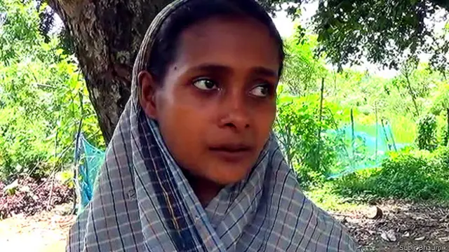 आदिवासी महिला सीमा तांती जिसने ग़रीबी के कारण अपना नवजात बच्चा बेच दिया