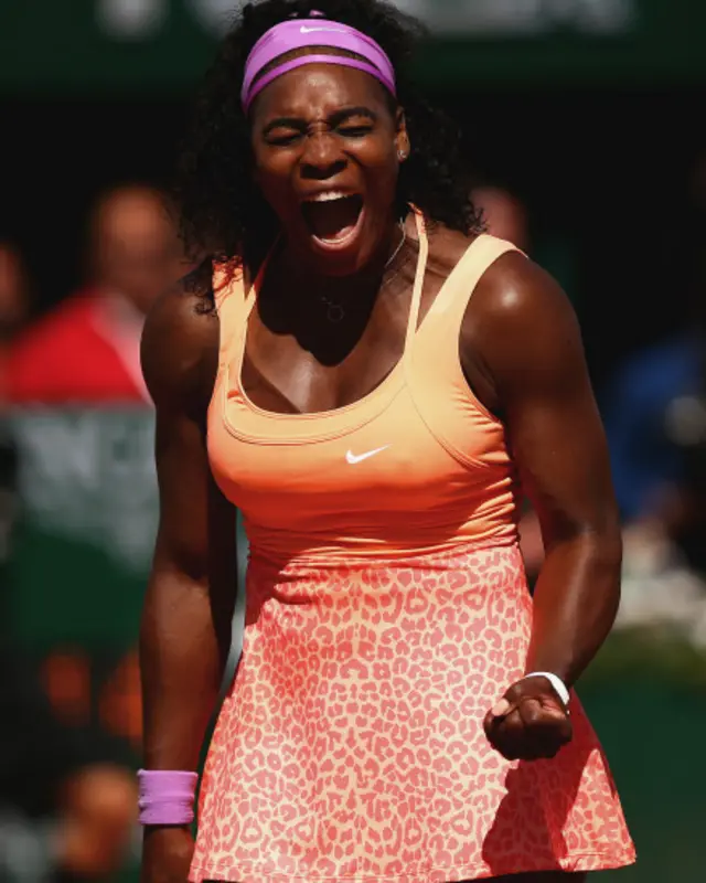 عالمی نمبر ون سرینا ولیم کو میچ جیتنے کے دو گھنٹے درکار تھے۔